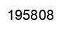 Number 195808 black image