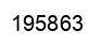 Number 195863 black image