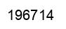 Number 196714 black image