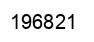 Number 196821 black image