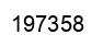 Number 197358 black image