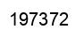 Number 197372 black image