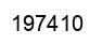 Number 197410 black image