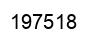 Number 197518 black image