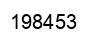 Number 198453 black image
