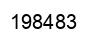 Número 198483 imagen negro
