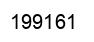 Number 199161 black image