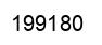 Number 199180 black image