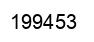 Number 199453 black image
