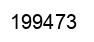 Number 199473 black image
