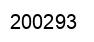 Number 200293 black image