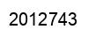 Number 2012743 black image