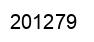 Number 201279 black image