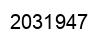 Number 2031947 black image