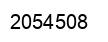 Number 2054508 black image