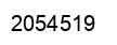 Number 2054519 black image