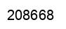 Número 208668 imagen negro