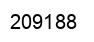 Número 209188 imagen negro