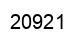 Number 20921 black image