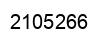 Number 2105266 black image