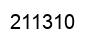 Number 211310 black image
