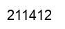 Number 211412 black image