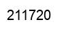 Number 211720 black image