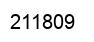Number 211809 black image