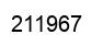 Number 211967 black image