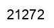 Number 21272 black image