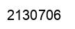 Number 2130706 black image