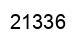 Número 21336 imagen negro