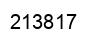 Number 213817 black image