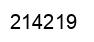 Número 214219 imagen negro