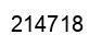 Number 214718 black image
