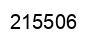 Number 215506 black image