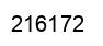 Number 216172 black image