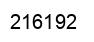 Number 216192 black image