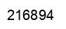 Number 216894 black image