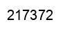 Number 217372 black image