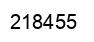 Number 218455 black image