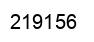 Number 219156 black image