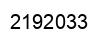 Number 2192033 black image