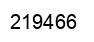 Number 219466 black image