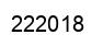 Número 222018 imagen negro