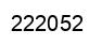 Número 222052 imagen negro
