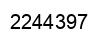 Número 2244397 imagen negro