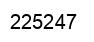 Número 225247 imagen negro