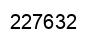 Number 227632 black image