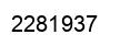 Number 2281937 black image